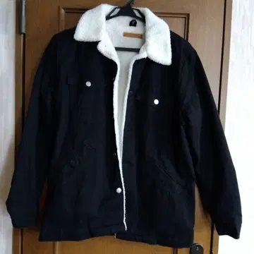 남성용 wrangler 블랙 쉘파 자켓