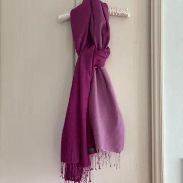 PASHMIN 퍼플 그라데이션 스톨