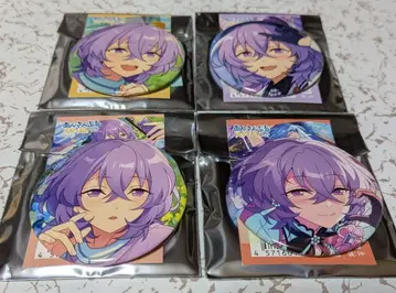 앙상블 스타즈!! 하나무라 후유메 캔뱃지 4개 세트