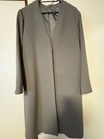 퍼펙트 슈트 팩토리 그레이 롱 코트