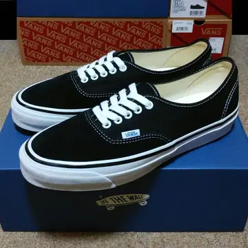 반스 프리미엄 LX 오센틱 44 블랙 스웨이드 일본 한정판