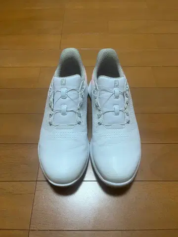 FJ 여성용 골프화 화이트 핑크 악센트