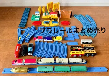 프라레일 세트 차량 레일 건물