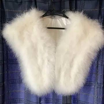 깃털 100% 퍼 숄 후리소데 기모노 숄 성인식