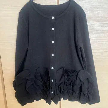 스완 가디건 블랙