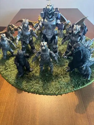 고질라 메카고질라 킹 기도라 메카킹 기도라 소프트 비닐 초합금