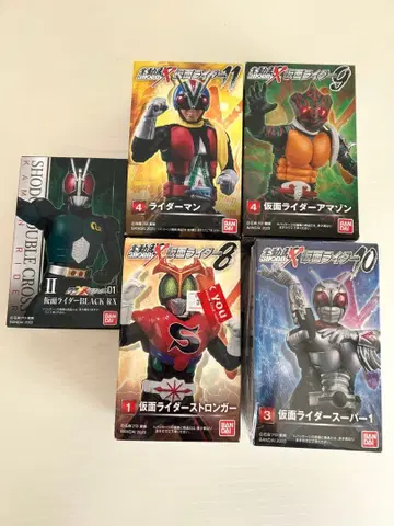 SHODO-X 가면라이더 피규어