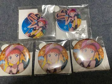 그리드맨 나이트 풀 복권 콜렉션 아스카가와 치세 캔뱃지 아크릴 키링