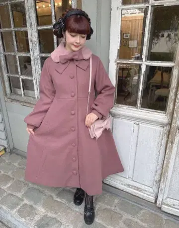 LL 아오키 미사코 롱 코트