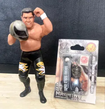 슈퍼롱 머신 피규어 & 스트랩 세트 구 NJPW 공식