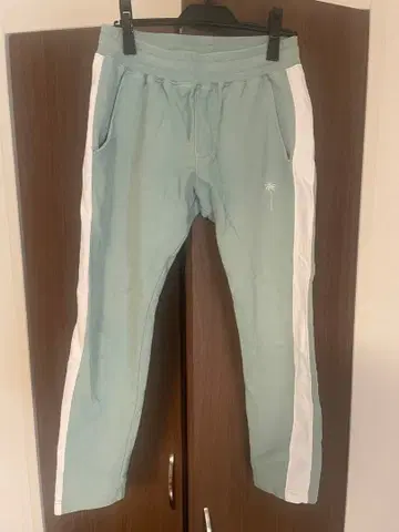[ 레어 ] Re:room 사이드라인 스웨트 팬츠 민트 그린