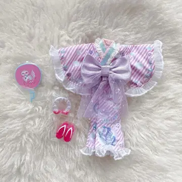 미개봉 새상품 리카짱 에코 고양이 유카타 LD-14 아웃핏 세트