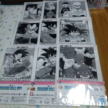 드래곤볼 클리어 파일 9종 세트