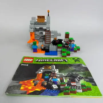 새상품급 레고 LEGO 마인크래프트 동굴 21113