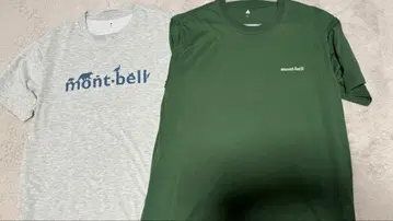 mont-bell t셔츠 세트 미사용