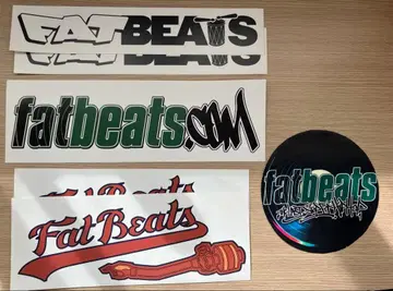 Fat Beats 스티커 6개 세트