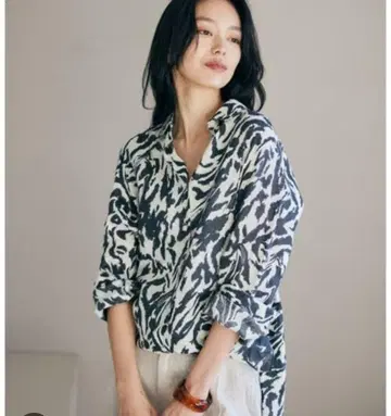 BARNYARDSTORM 애니멀 프린트 긴팔 셔츠