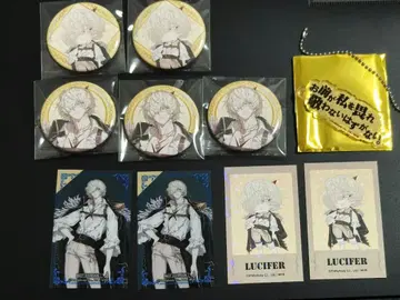 지옥의 어디가 나빠 루시퍼 캔뱃지 대사 키링 폴라로이드풍 카드 특전