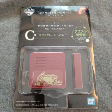 [ 미사용 ] 몬스터 헌터 제일복권 C상 이펙트톤 퀘스트 출발음