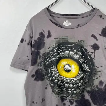 쥬라기 월드 타이다이 패턴 티셔츠