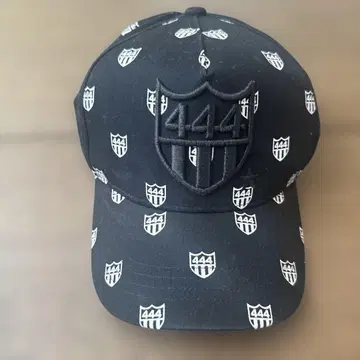 444 로고 야구 모자