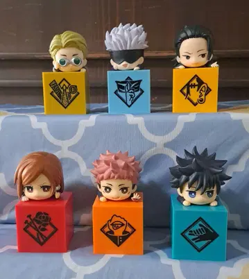 주술회전 히캇케 피규어 6체 세트