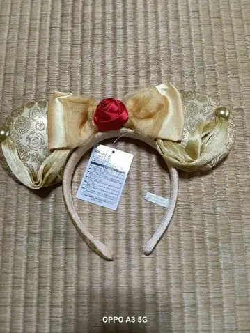 미키형 골드 머리띠