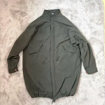 MOSCO 오버 사이즈 올리브 그린 모즈 코트