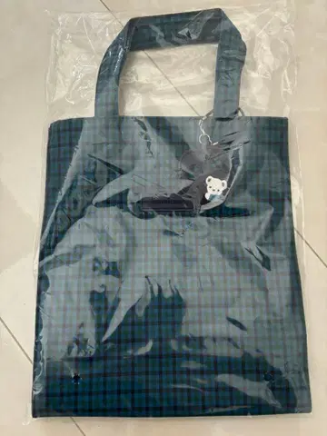 파밀리아 토트백 파밀리아 체크 파랑 대