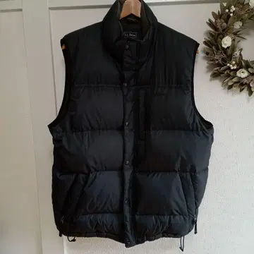 L.L.Bean 블랙 다운 베스트 사이즈 L 멋진 세련된