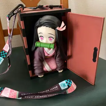 네즈코 피규어 상자형 디자인 스트랩 포함