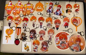 스토푸리 젤 군 아크릴 키링, 러버 키링, 스트랩 묶음 판매