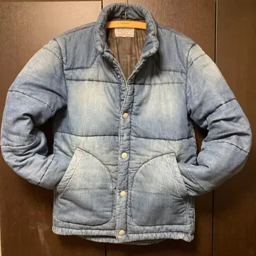 데님 블루 퀼팅 자켓