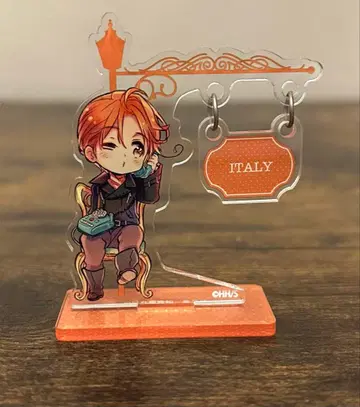 헤타리아 유라유라 사인 아크릴 스탠드 이탈리아 페리시 아노