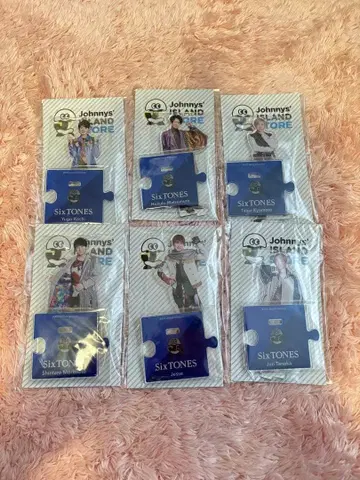 SixTONES 아크릴 스탠드 6개 세트