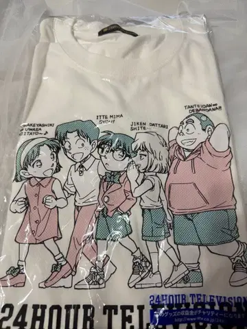 [ 미개봉 새상품 ] 24시간 TV 셔츠 명탐정 코난