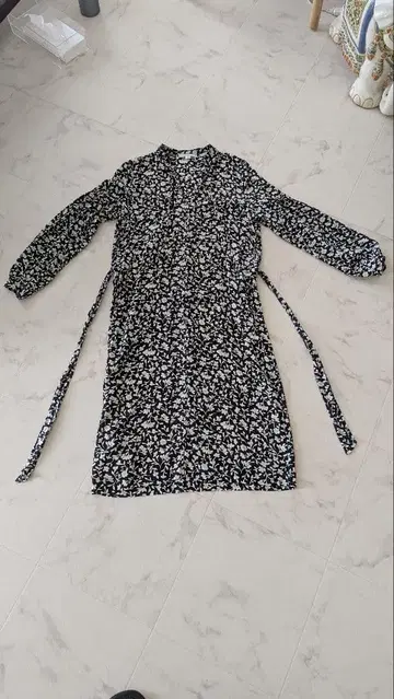 TRENNERY 꽃무늬 긴팔 원피스