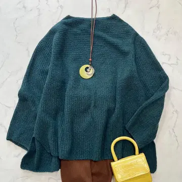 새상품급 Plantation 플랜테이션 부드러운 니트 경량 일본제