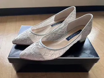 TALANTON 레이스 펌프스 브라이덜 신발