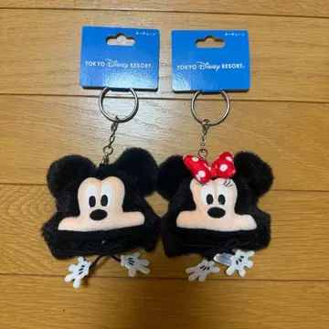 도쿄 디즈니 리조트 미키 미니 팬캡 키체인