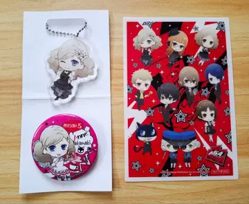 페르소나 5 타카마키 안 세가 콜라보 카페 굿즈