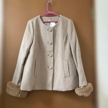 axes femme 베이지 체스터 코트