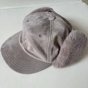 milsa 베이지 스웨이드 느낌 플라이트 캡 사이즈 57.5cm