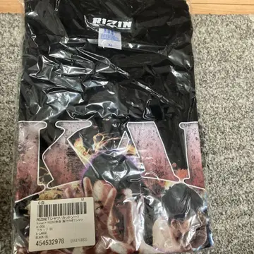 아사쿠라 카이 라이진 RIZIN KAI XL 블랙 T셔츠