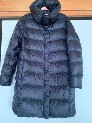 UNIQLO 블랙 다운 자켓 XL