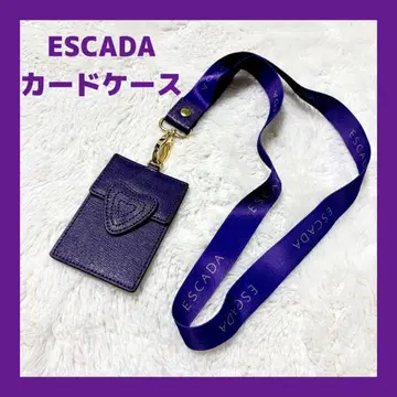 새상품 미사용 ESCADA 카드 케이스 홀더 이탈리아 에스카다