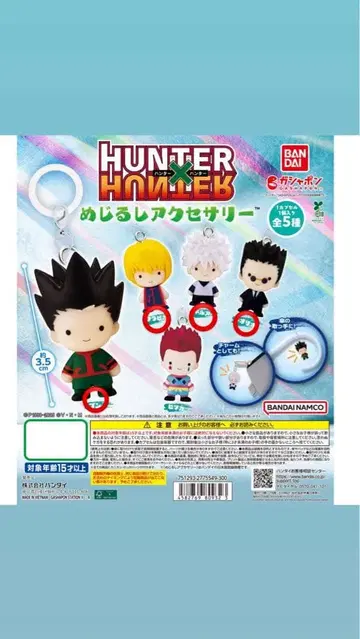 HUNTER x HUNTER 메지루시 액세서리 4종 세트