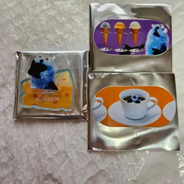 퍼펫 순순 아크릴 스탠드 스티커 3종