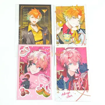 니지산지 아카기 웬 우사미 리토 폴라로이드 발렌타인 칵테일 카드