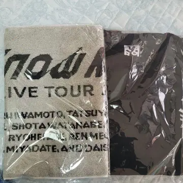 Snow Man LIVE TOUR 2022 굿즈